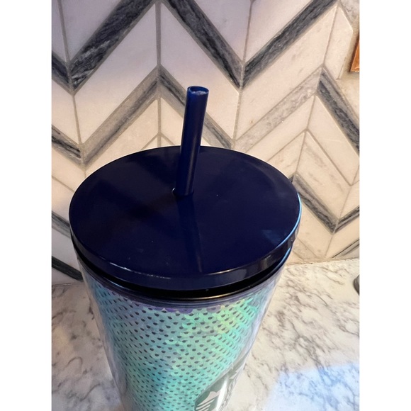 Starbucks Purple Sequin 2020 Holiday Tumbler 24 oz - Picture 6 of 6